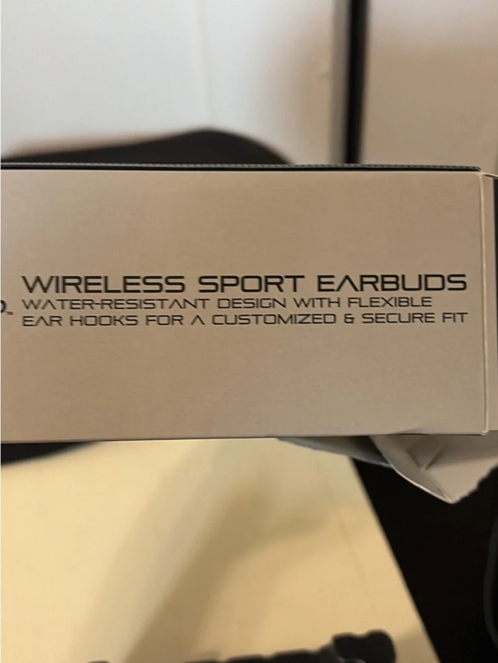 blackweb Wireless Sport Ear-Hook Bluetooth Earbuds in Rose Pink and Black